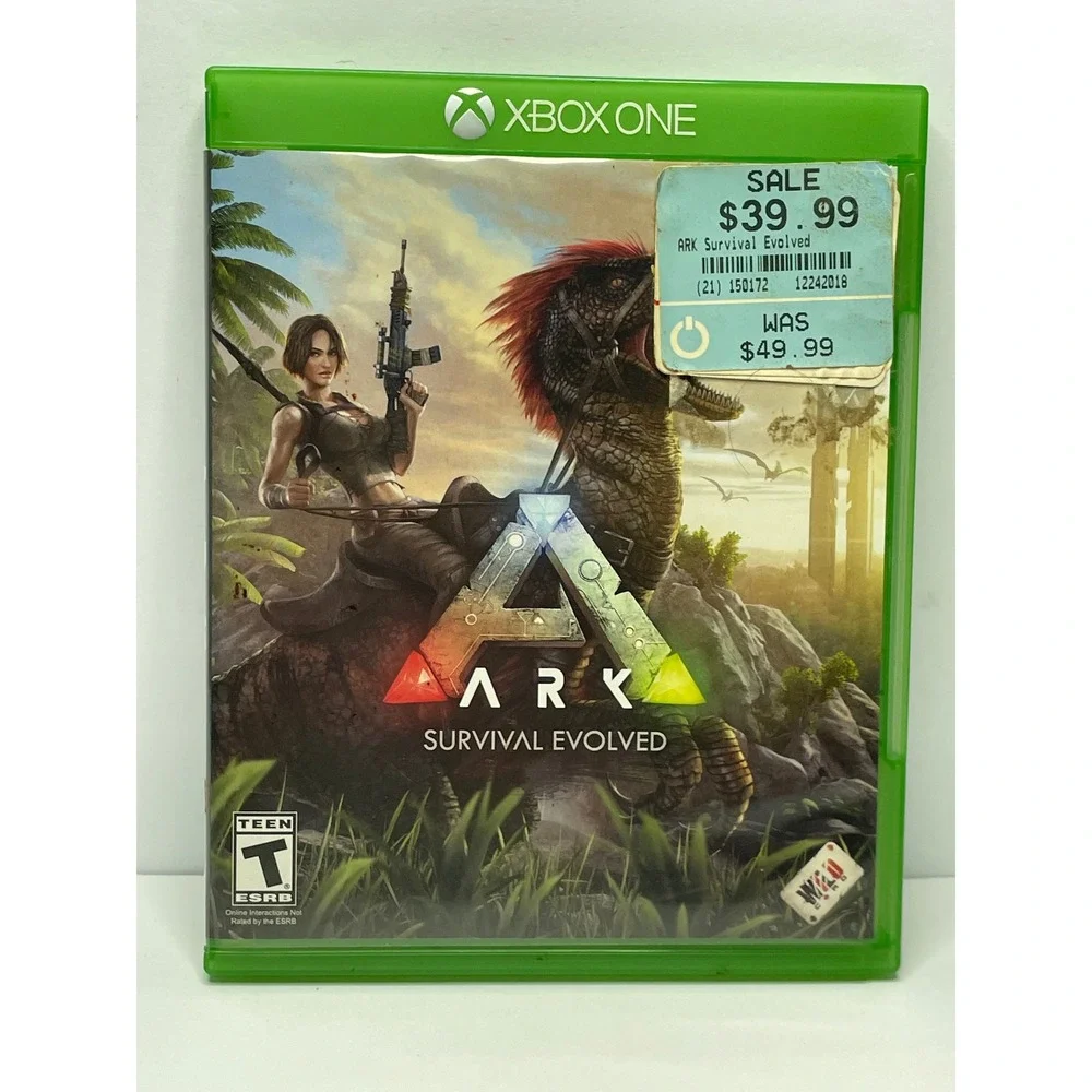 Ark Survival Evolved Xbox One Video Game Studio Wildcard Action Adventure Disc